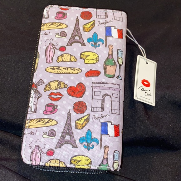 Women’s wallet Retro style,NWT. Unique design! Zip around wallet,zip wallet - Picture 5 of 14